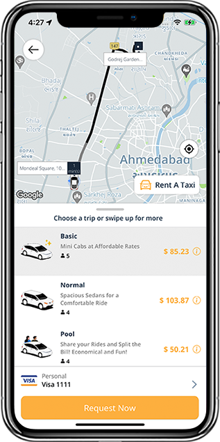 Uber Taxi Clone Components